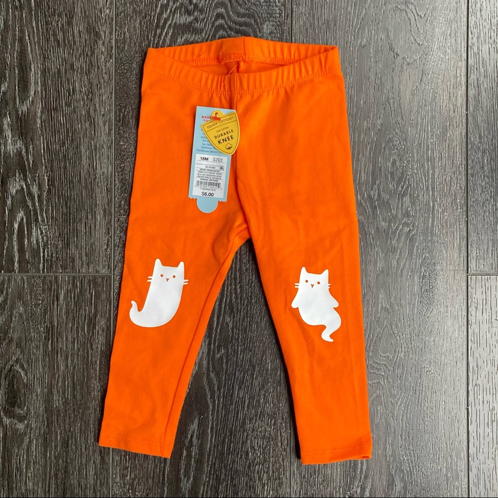 18M Girls Durable Knee Halloween Leggings